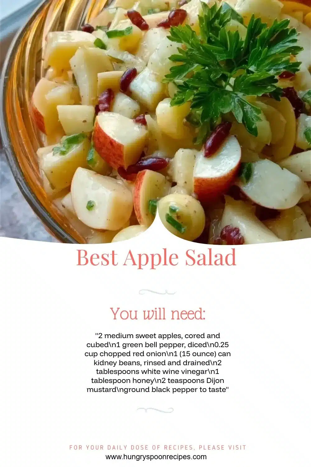 Best Apple Salad 1 Delicious apple salad with fresh ingredients and vibrant colors