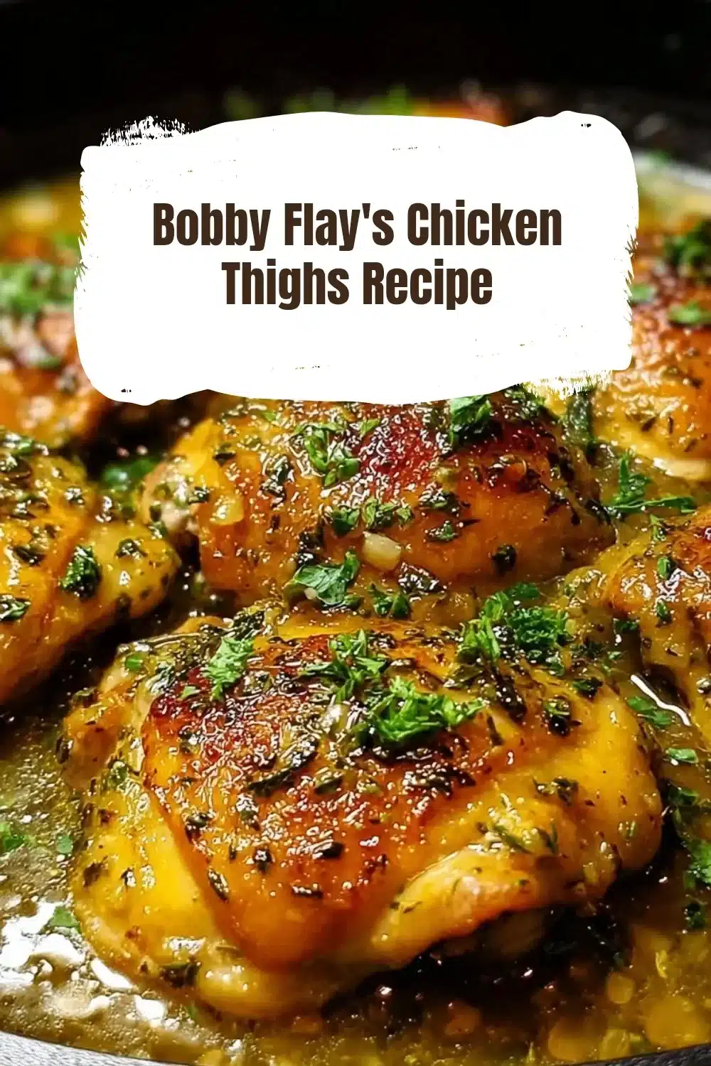 Bobby Flay's flavorful chicken thighs cooked to perfection