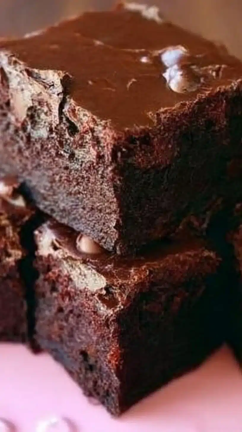 Chocolate Fudge Brownies | Recipe in 2025 | Brownie Desserts, Best Brownie Recipe, Dessert Bar Recipe 1 Delicious chocolate fudge brownies on a plate with fudge drizzle
