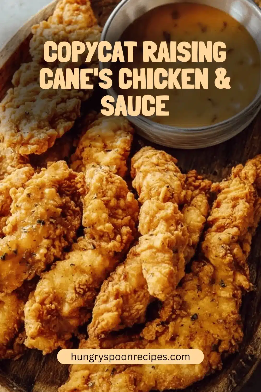 Copycat Raising Cane's Chicken & Sauce 1 Copycat recipe for Raising Cane's Chicken and sauce