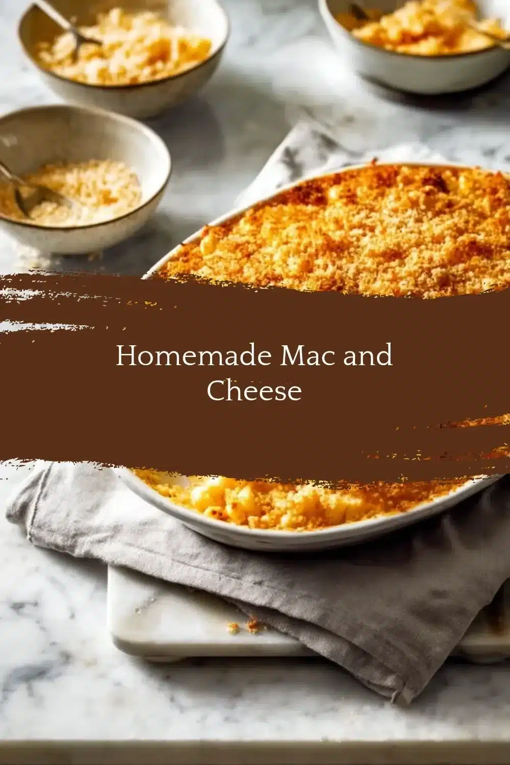 Homemade Mac and Cheese 1 Delicious homemade mac and cheese served in a bowl.