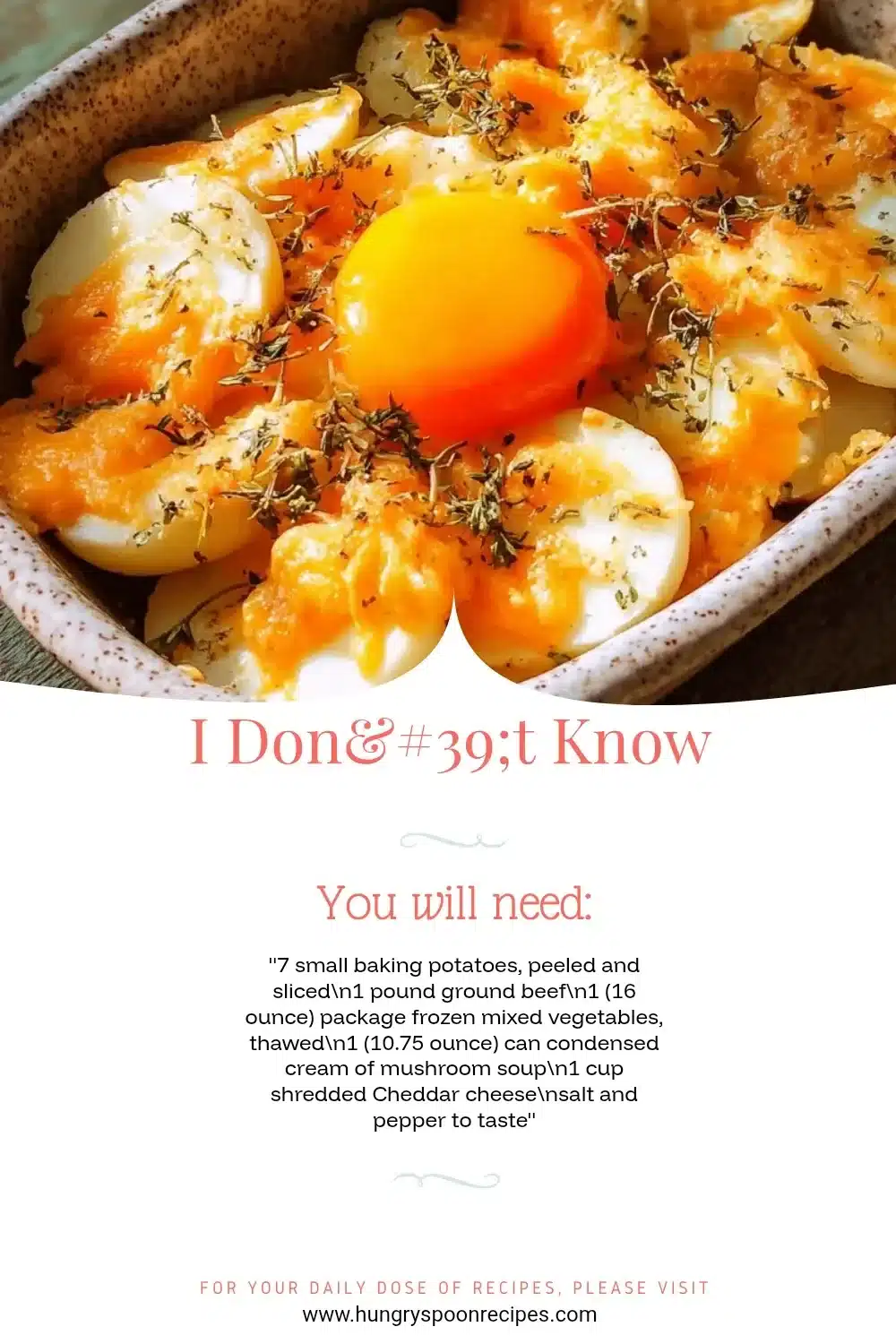 Cover image for 'I Don't Know' discussing the theme of the unknown.