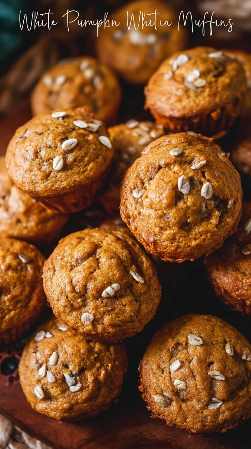 Whole wheat mini pumpkin muffins fresh out of the oven, perfect for a healthy snack.