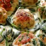 Baked Chicken Ricotta Meatballs and Spinach Alfredo Sauce 2 baked chicken ricotta meatballs and spinach alfred 2025 10 25 080940 150x150 1