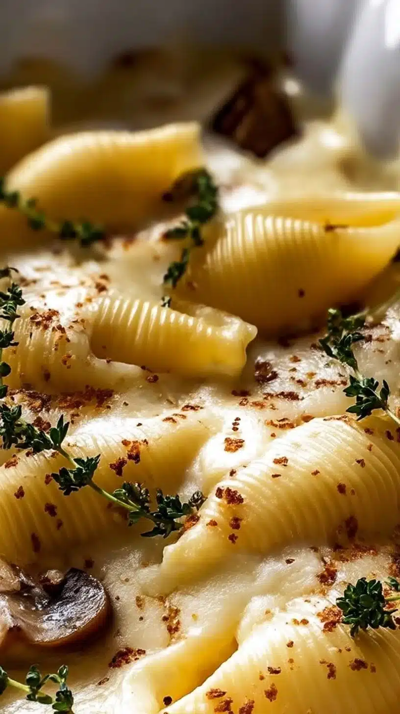 Easy Christmas Stuffed Pasta 1 Easy Christmas stuffed pasta dish served on a festive table