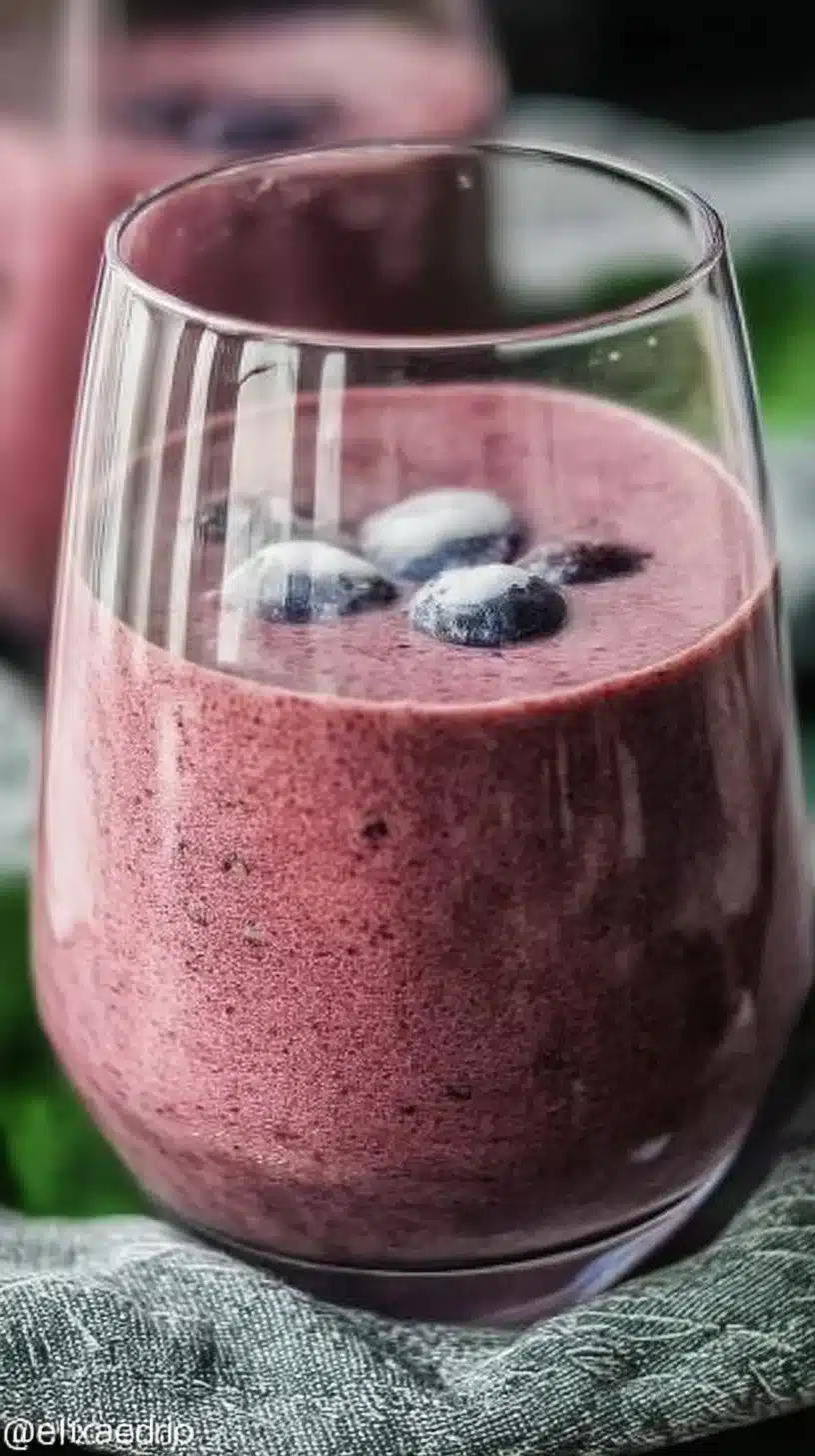 Easy High Fiber Smoothie Recipe 1 Easy high fiber smoothie recipe with fruits and vegetables for digestion