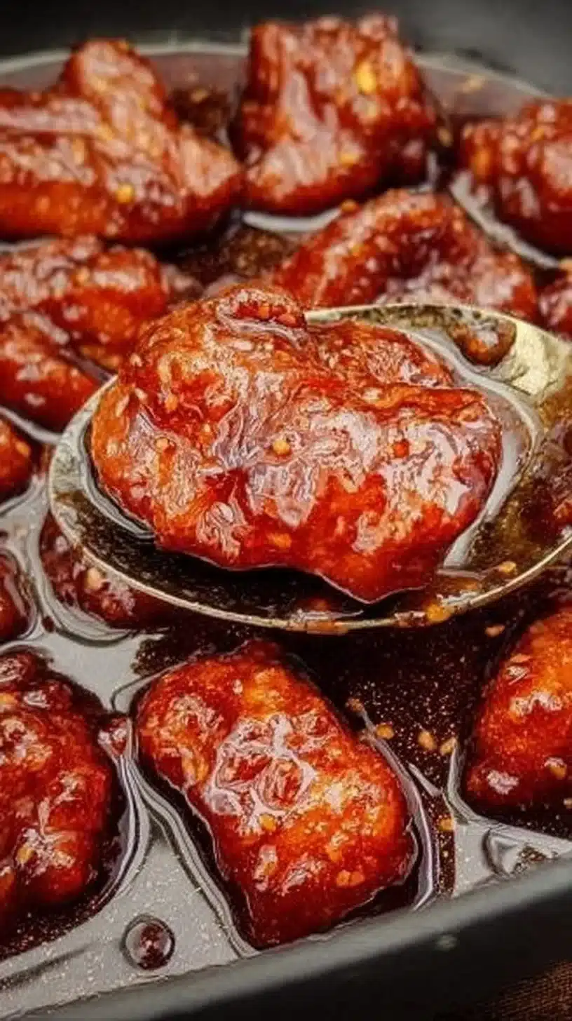 Honey Butter Chicken 1 Delicious Honey Butter Chicken served with golden brown crispy edges