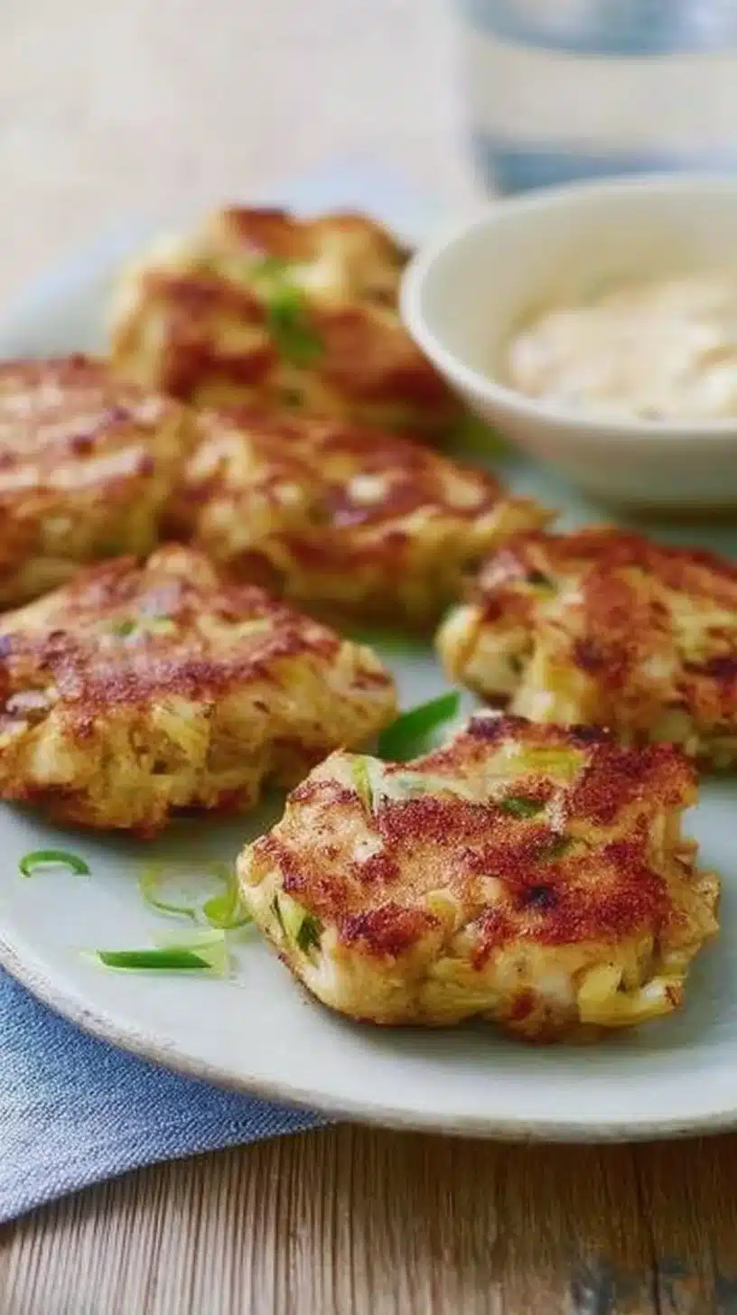Maryland Crab Cakes 1 Delicious Maryland crab cakes served with lemon and tartar sauce