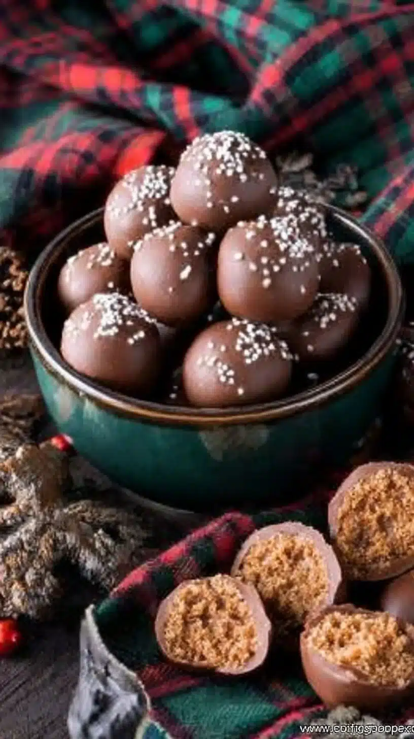 Speculoos Balls - Chocolates for Christmas 1 Delicious Speculoos Balls, festive chocolates perfect for Christmas