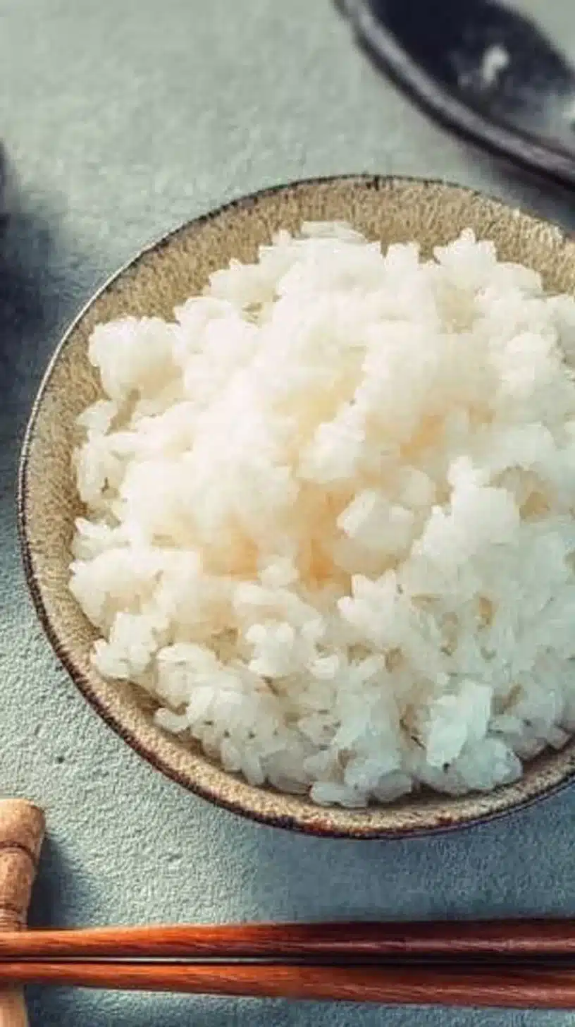 Sushi Rice 1 Perfectly prepared sushi rice for delicious sushi rolls and dishes