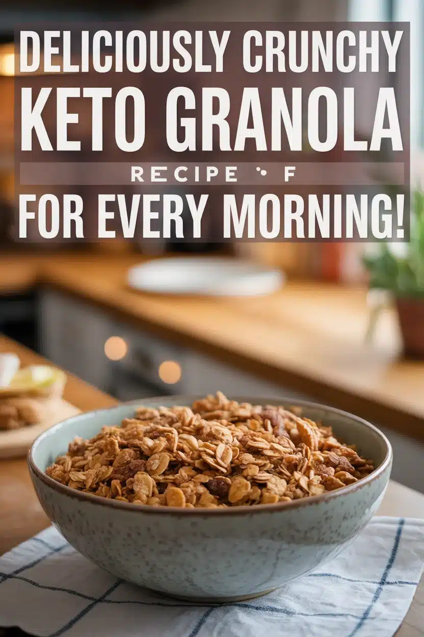 Deliciously Crunchy Keto Granola Recipe for Every Morning!