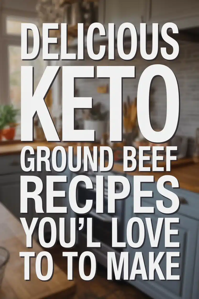 keto ground beef recipes