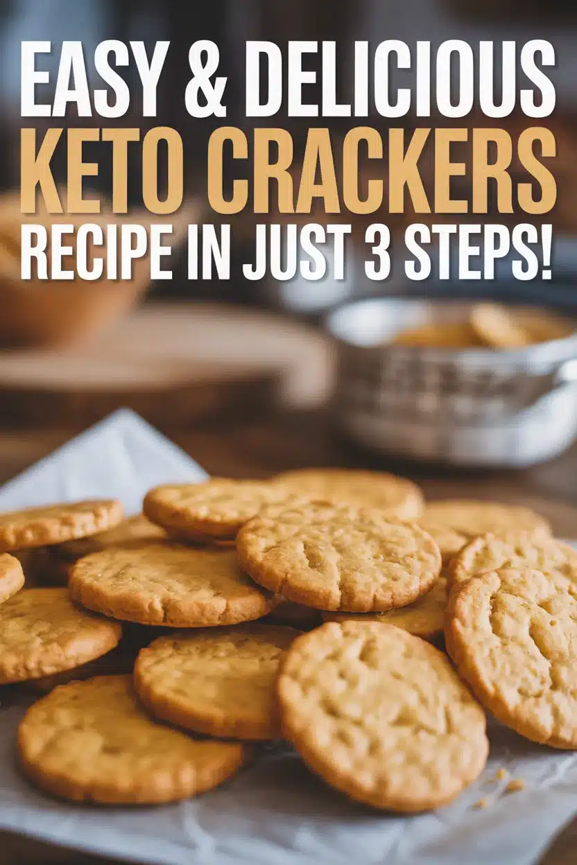 keto crackers recipe