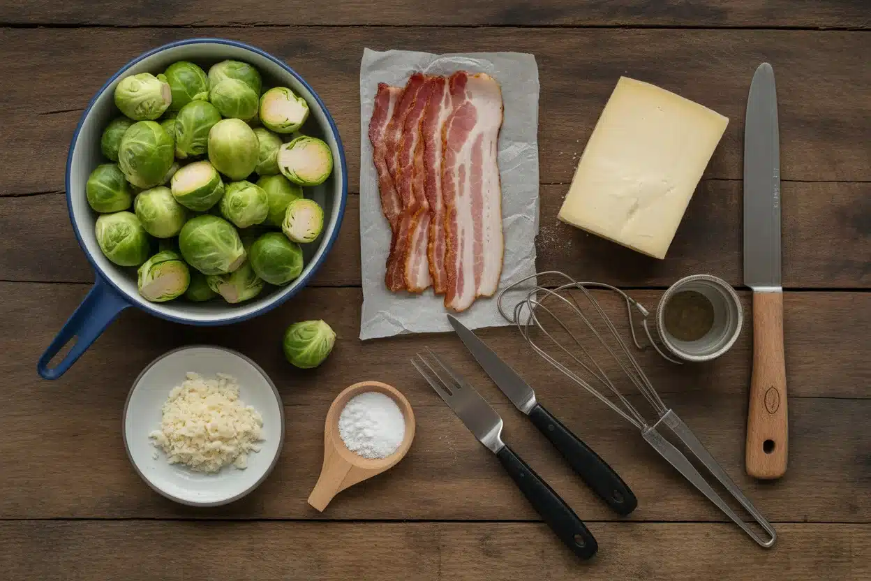 keto creamed brussel sprouts recipe