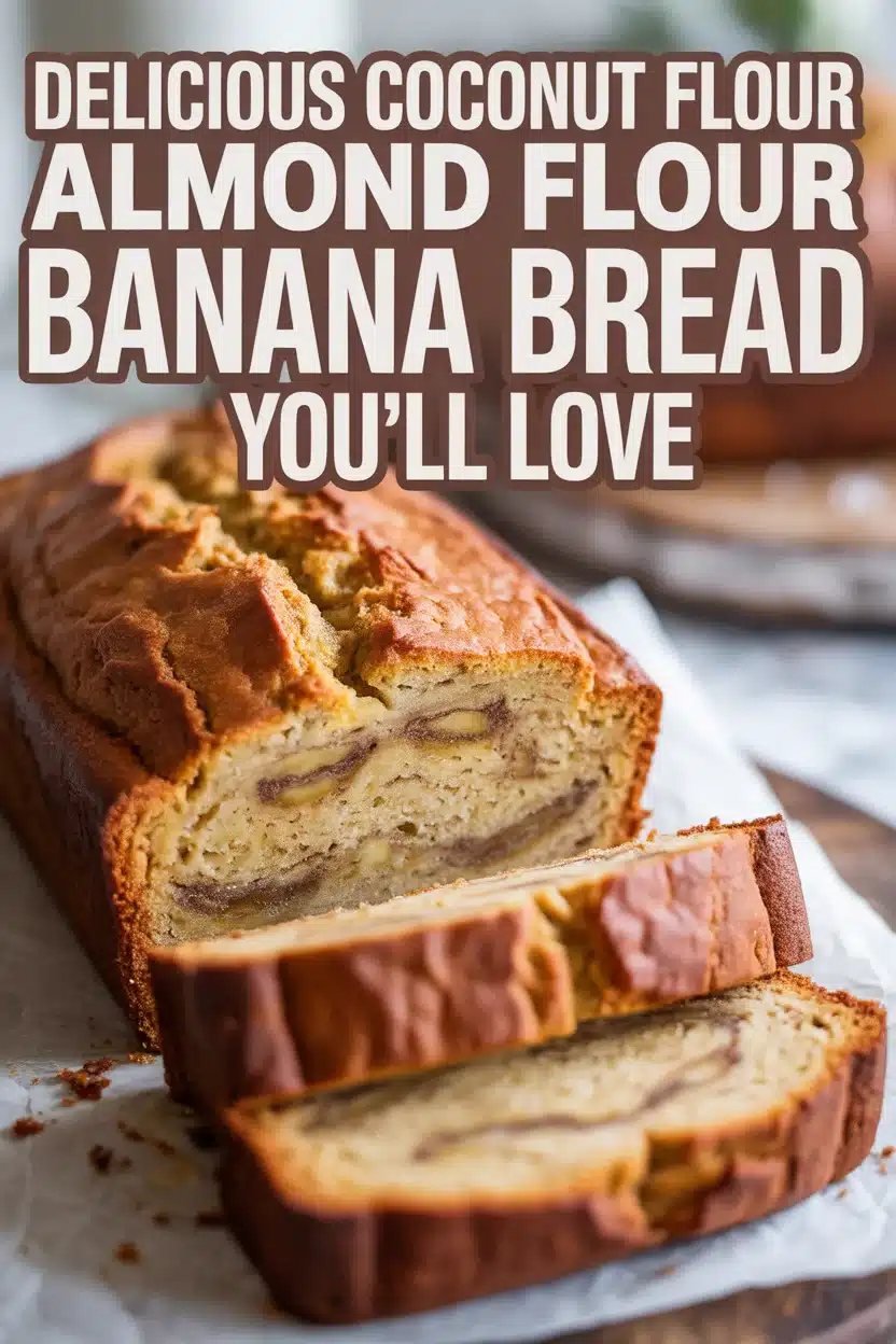 coconut flour almond flour banana bread
