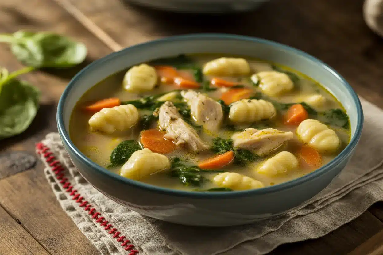 Cozy Up with This Crockpot Olive Garden Chicken Gnocchi Soup Recipe