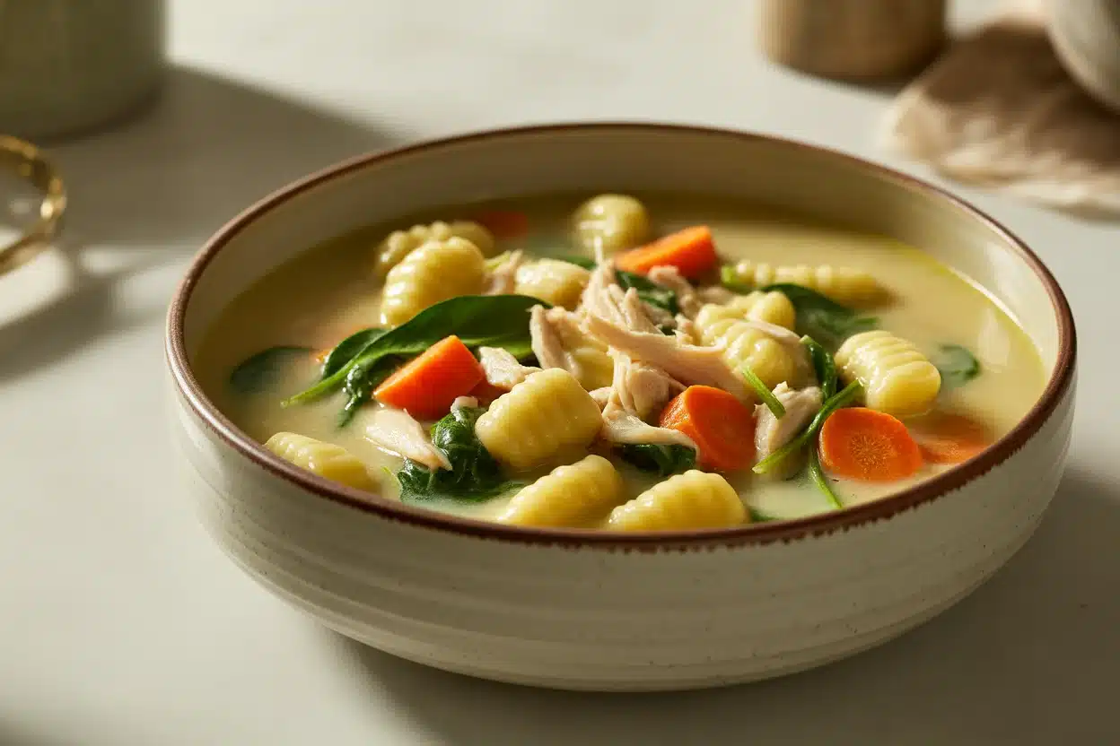 Deliciously Creamy Chicken Gnocchi Soup You’ll Love 2 Deliciously Creamy Chicken Gnocchi Soup You’ll Love