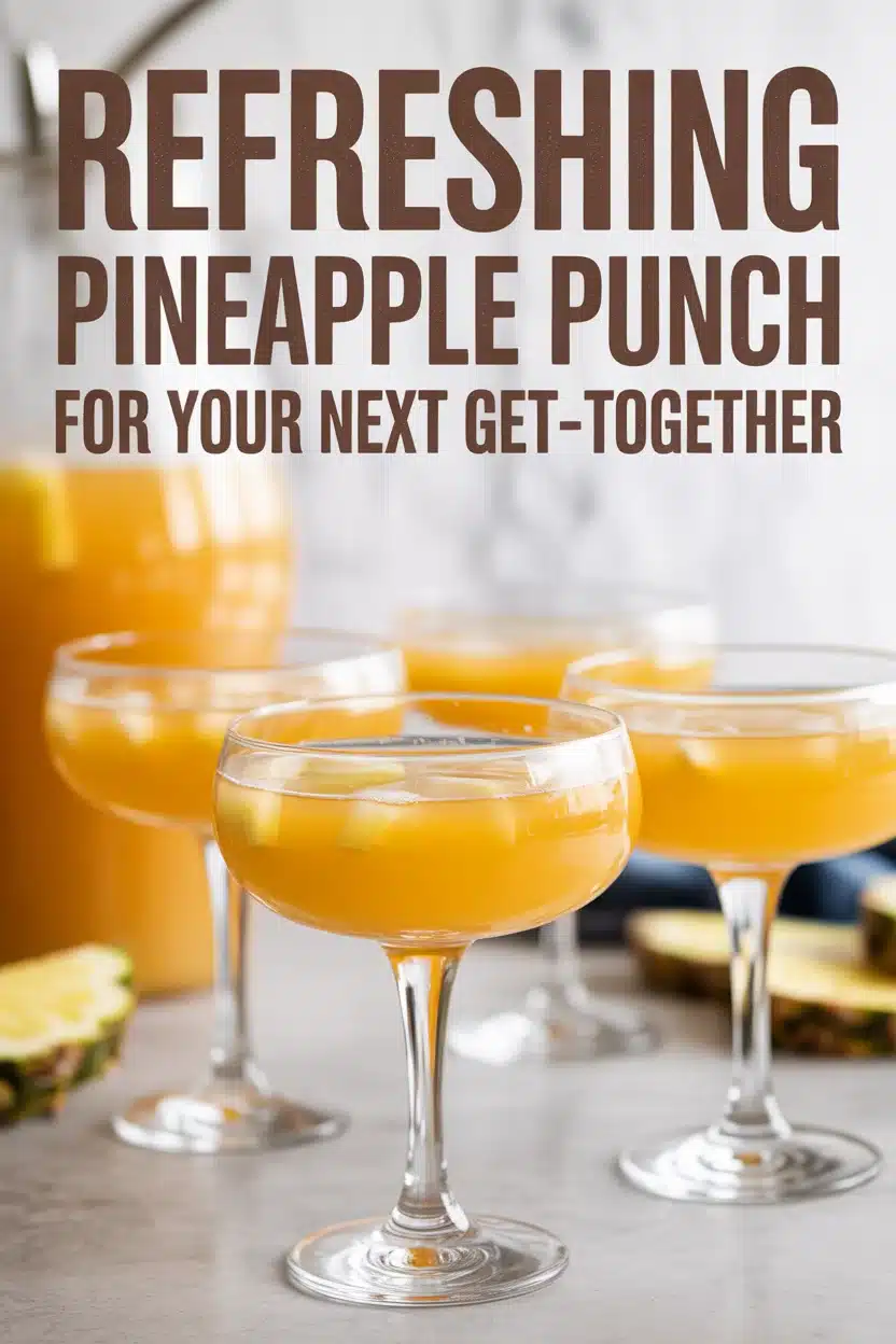 Refreshing Ginger Pineapple Punch for Your Next Get-Together 5 Refreshing Ginger Pineapple Punch for Your Next Get-Together