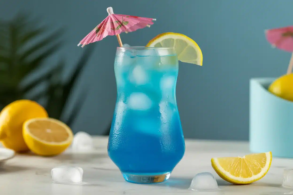Deliciously Refreshing Blue Lagoon Mocktail You’ll Love