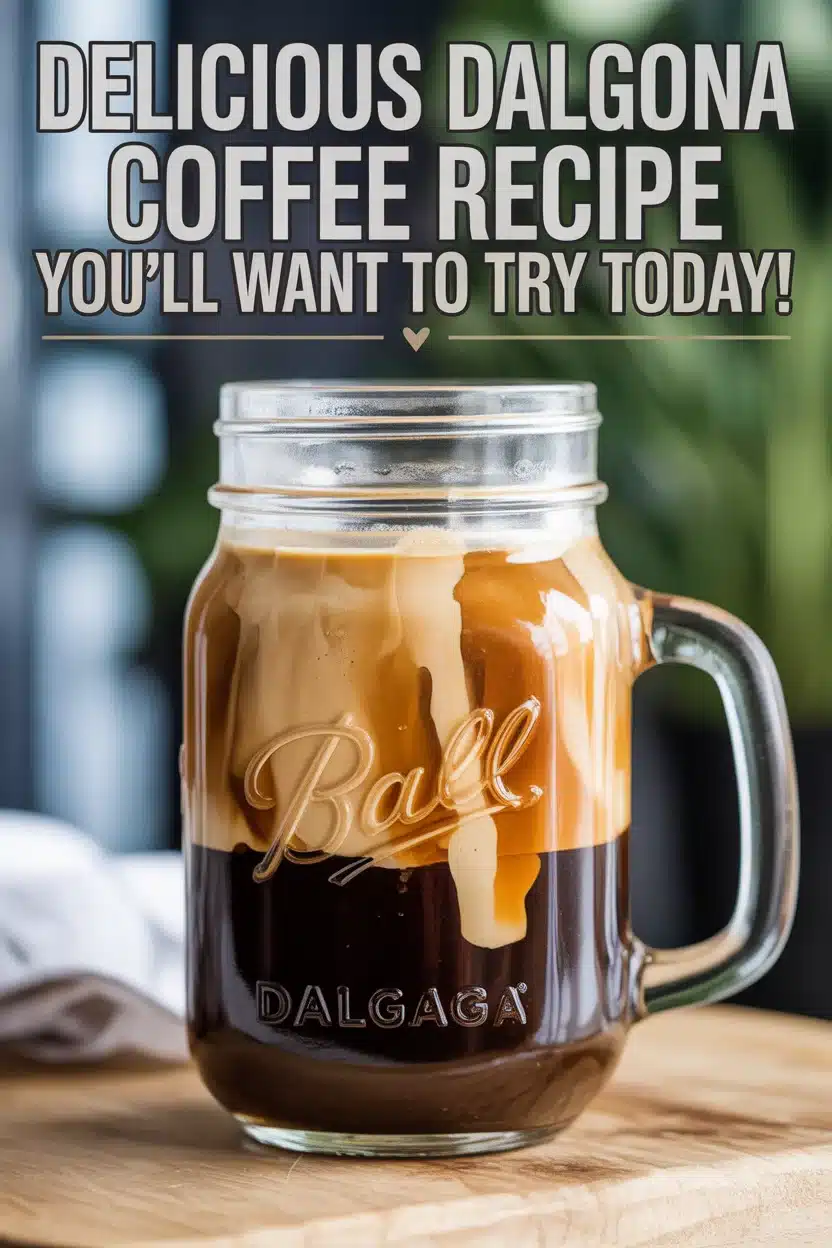 Delicious Dalgona Coffee Recipe You'll Want to Try Today!