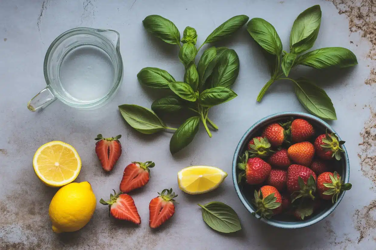 Refreshing Strawberry Basil Lemonade for Summer Sipping