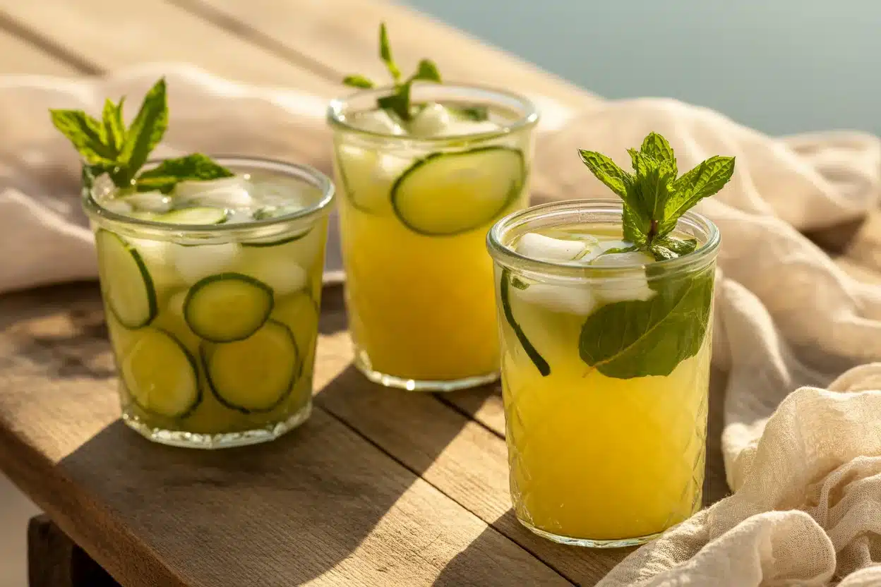 Cucumber Mint Lemonade