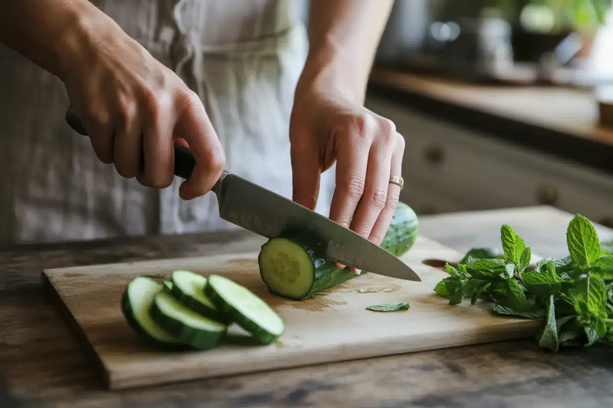 Cucumber Mint Lemonade
