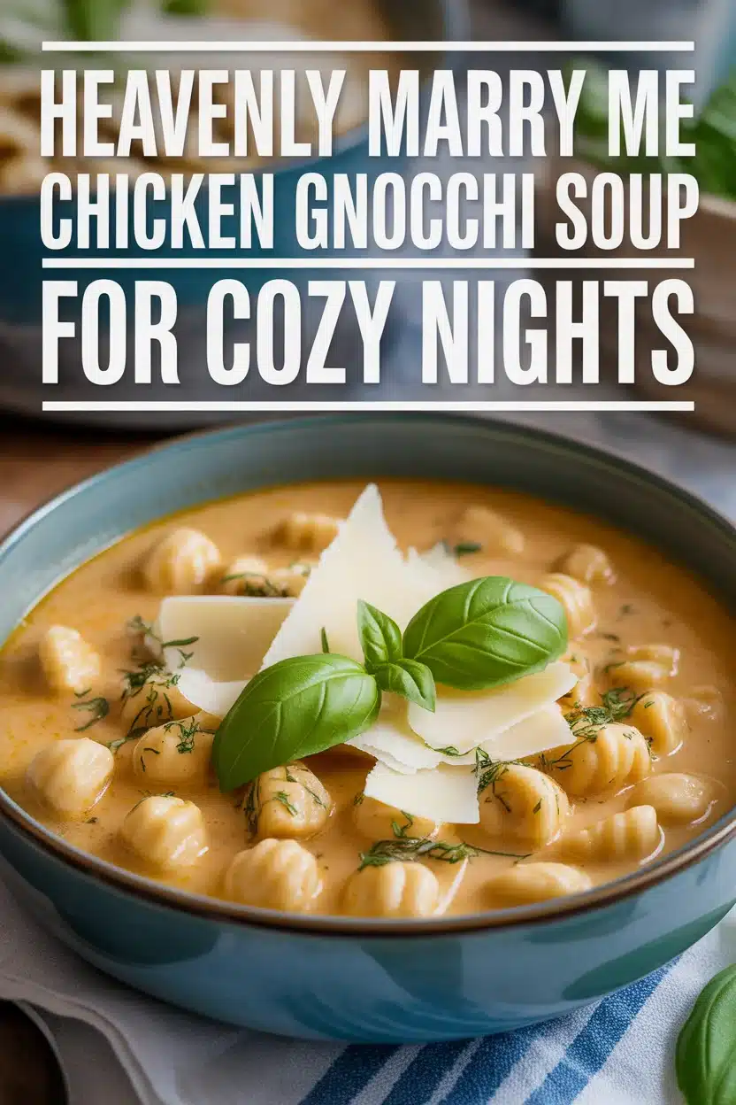 Heavenly Marry Me Chicken Gnocchi Soup for Cozy Nights 5 Heavenly Marry Me Chicken Gnocchi Soup for Cozy Nights
