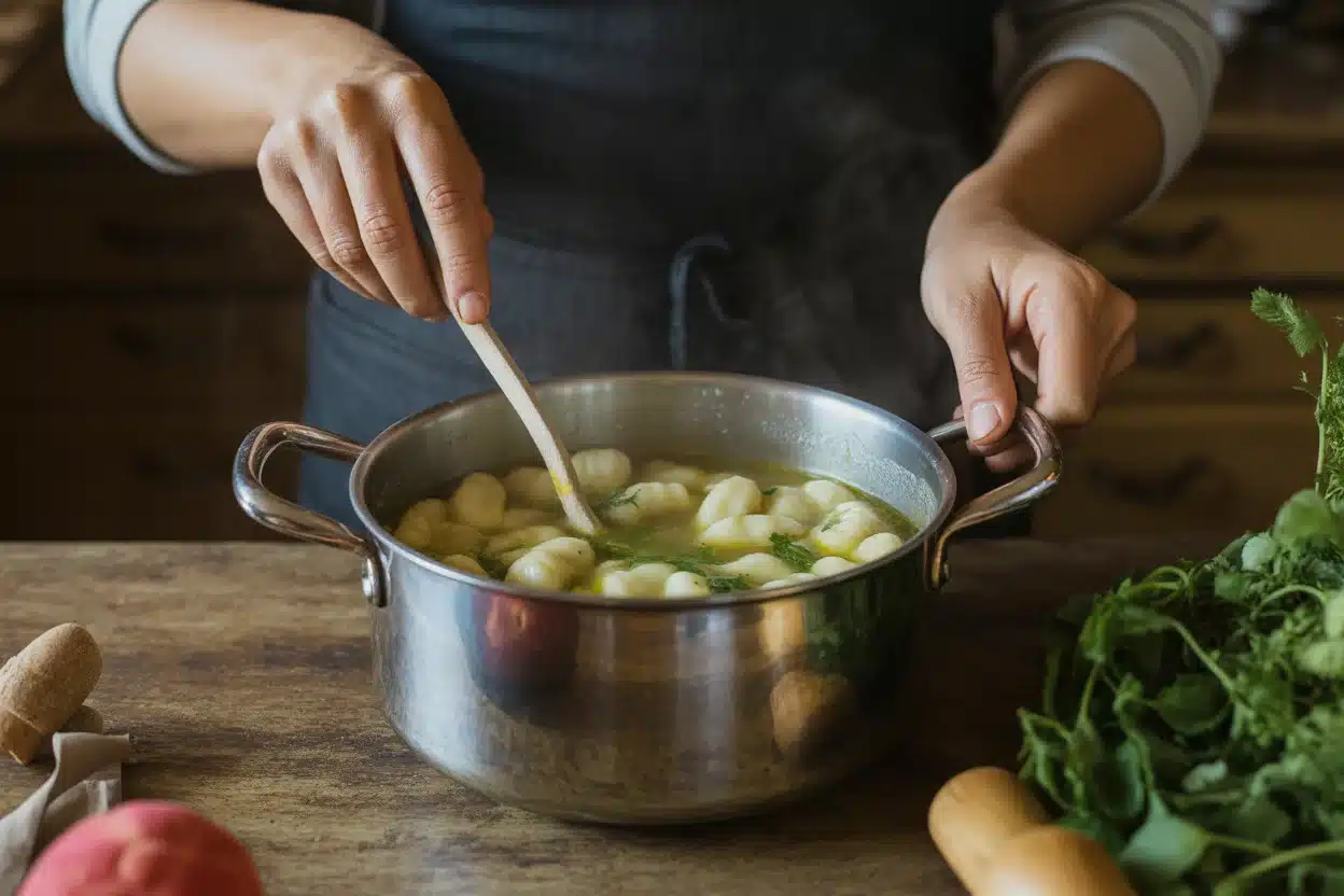 Italian Chicken Gnocchi Soup