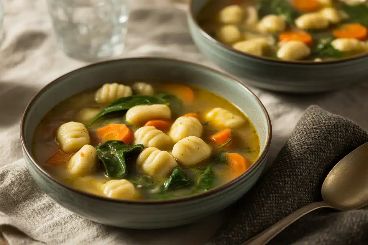 Crockpot Chicken Gnocchi Soup