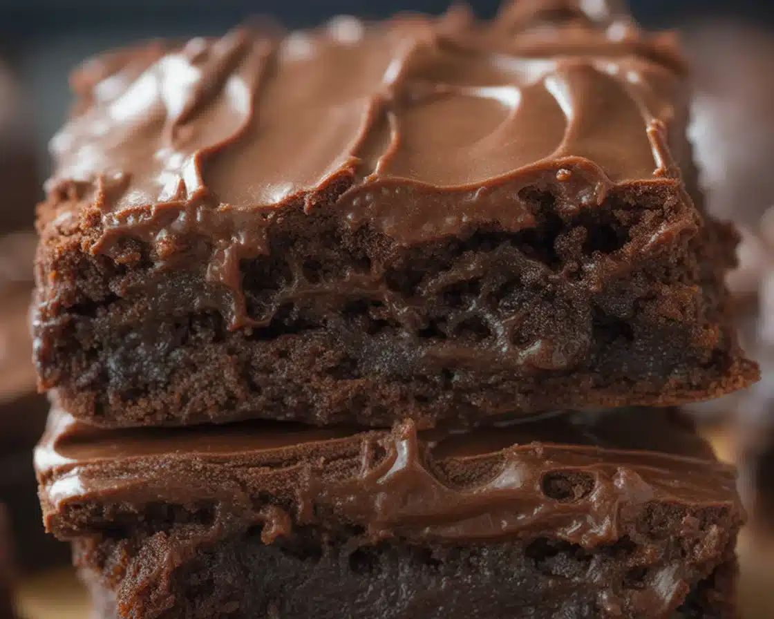 Fudgy keto brownies made with almond flour and chocolate chunks for a delicious dessert.