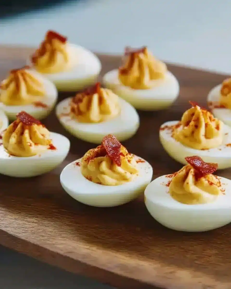 Delicious Deviled Eggs made in the Instant Pot, perfect for appetizers.