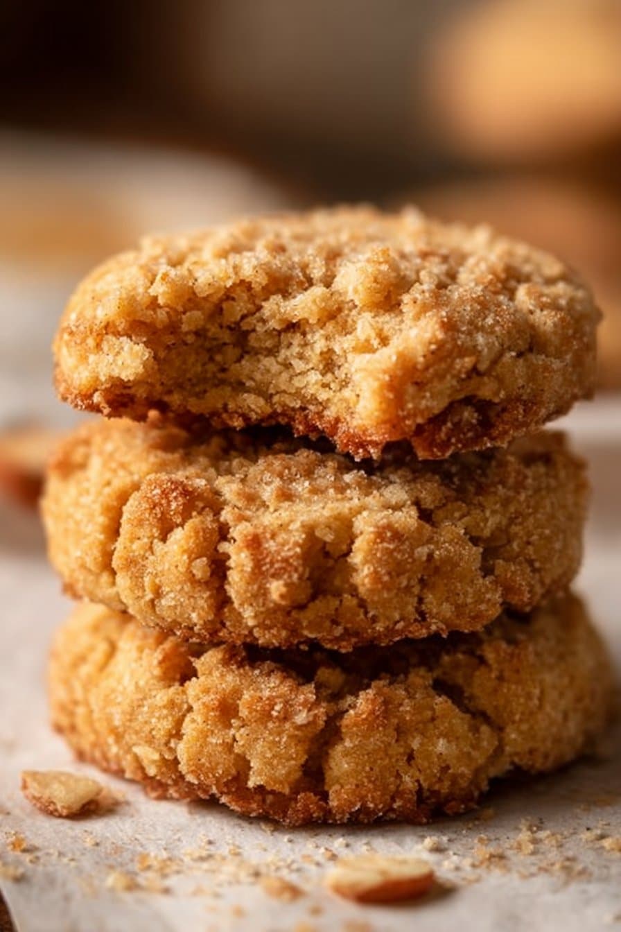 Almond Flour Peanut Butter Cookies