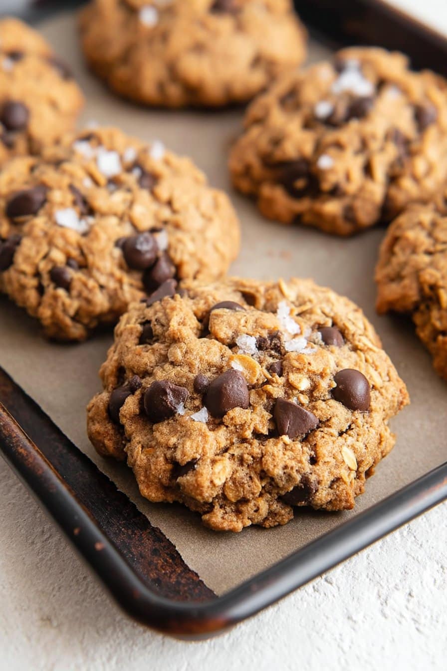 Peanut Butter Oatmeal Chocolate Chip Cookies
