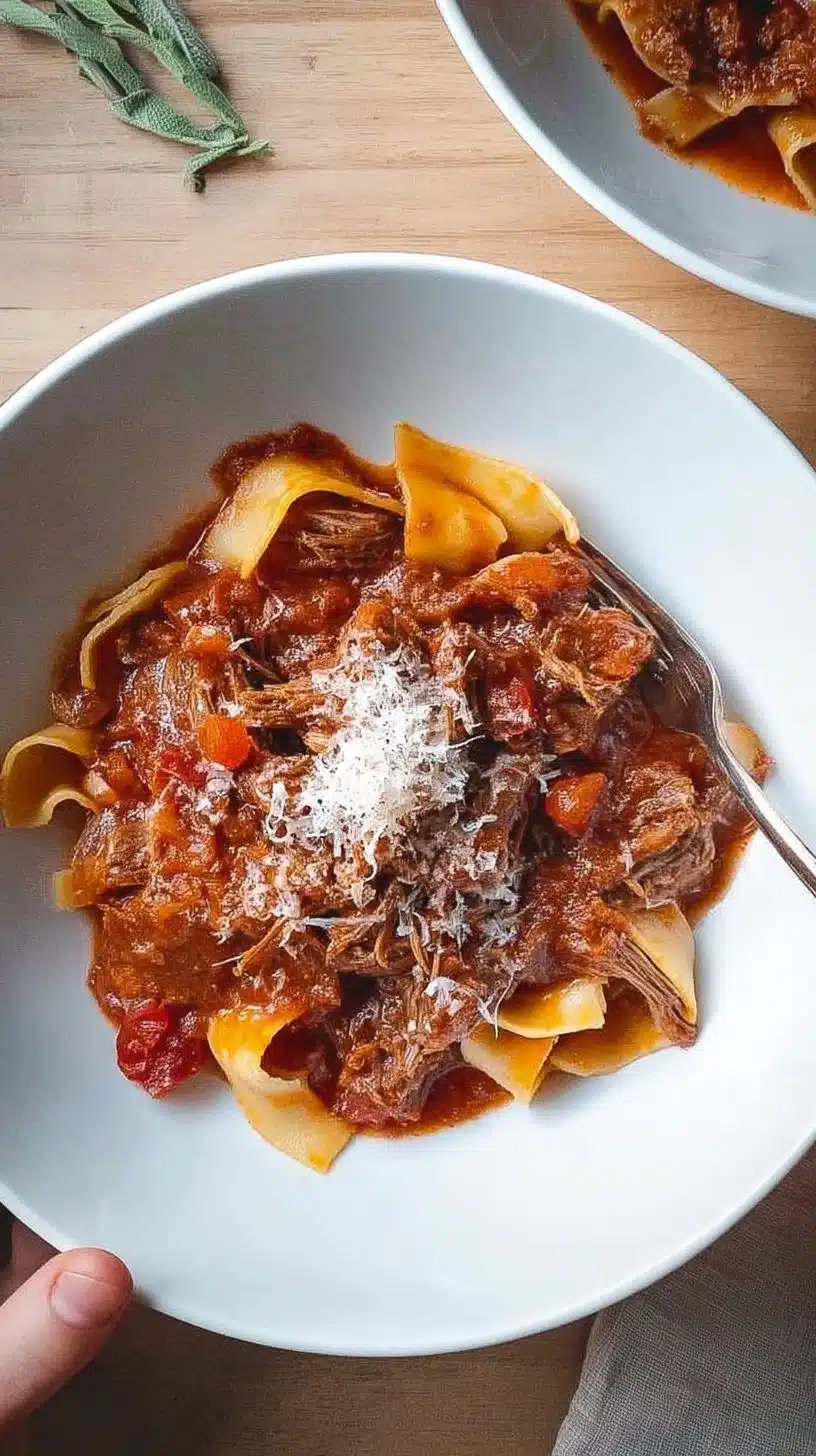 Slow Cooker Beef Ragu