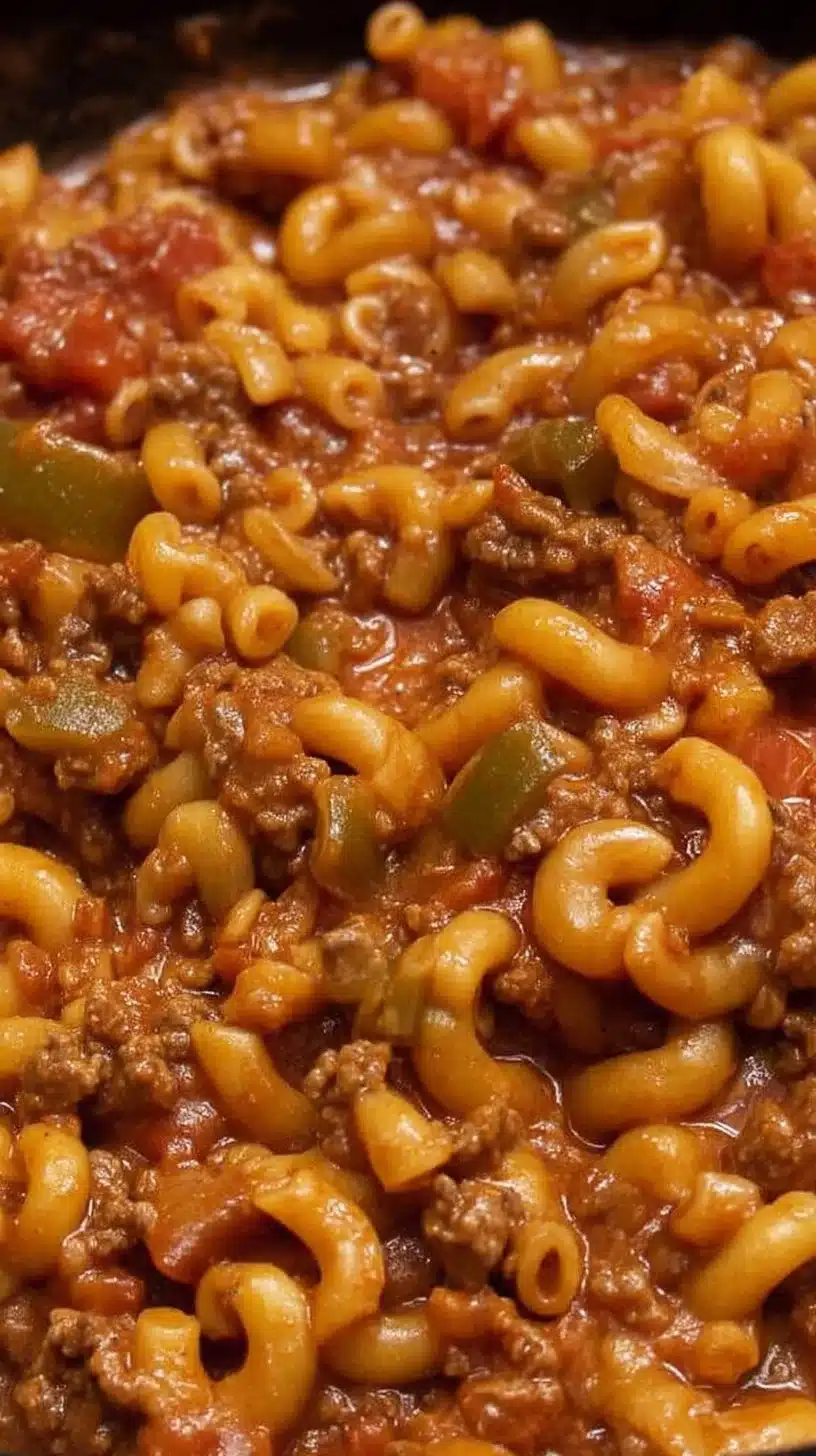 Nostalgic American Goulash