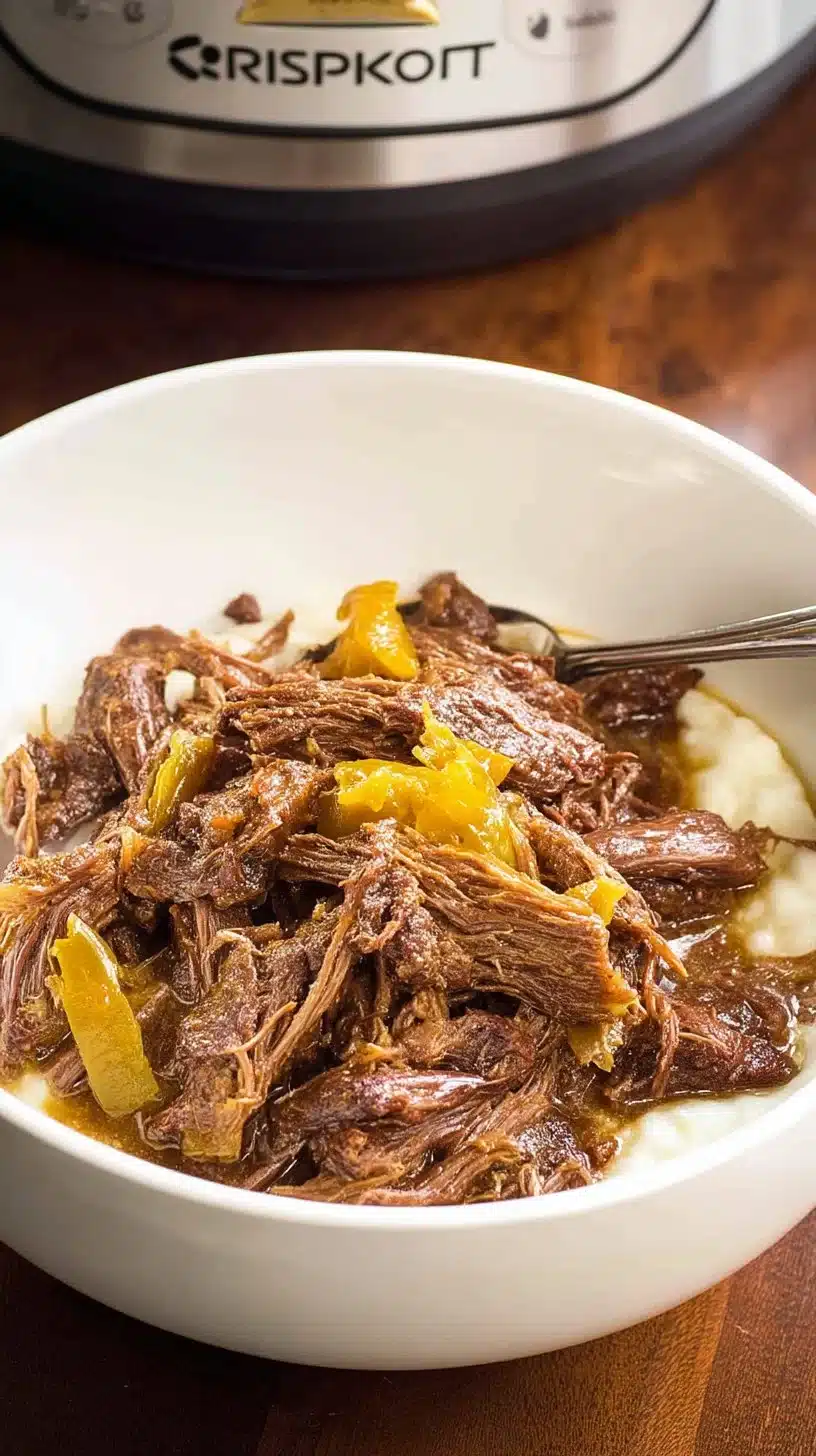Crock-Pot Mississippi Pot Roast
