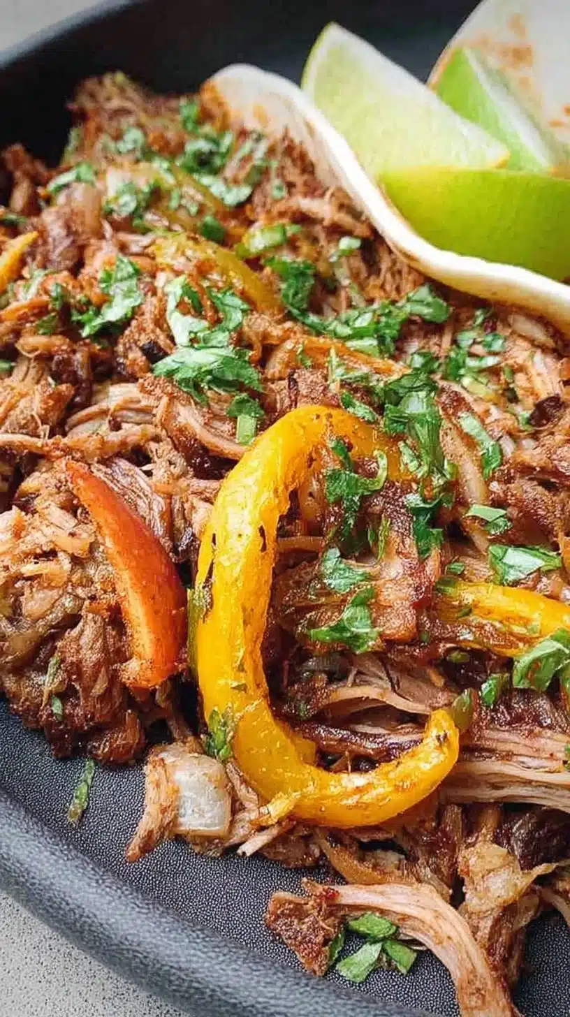 Delicious Carnitas Fajitas
