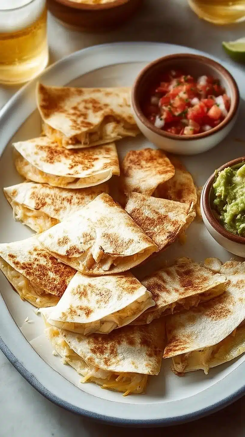 Mini Chicken Quesadillas
