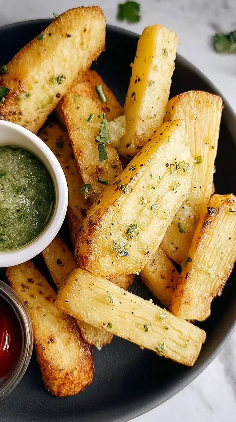 How To Make Crispy Yuca Fries In The Air Fryer
