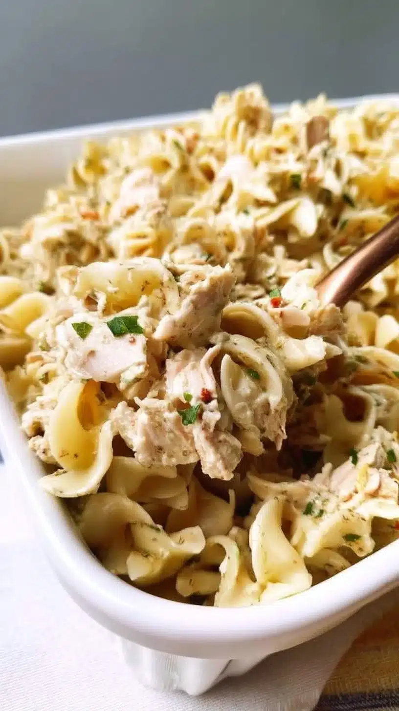 Creamy Tuna Pasta Salad