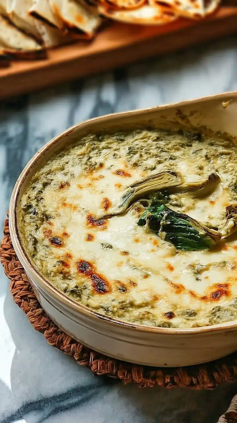 Adoring Artichoke Spinach Dip