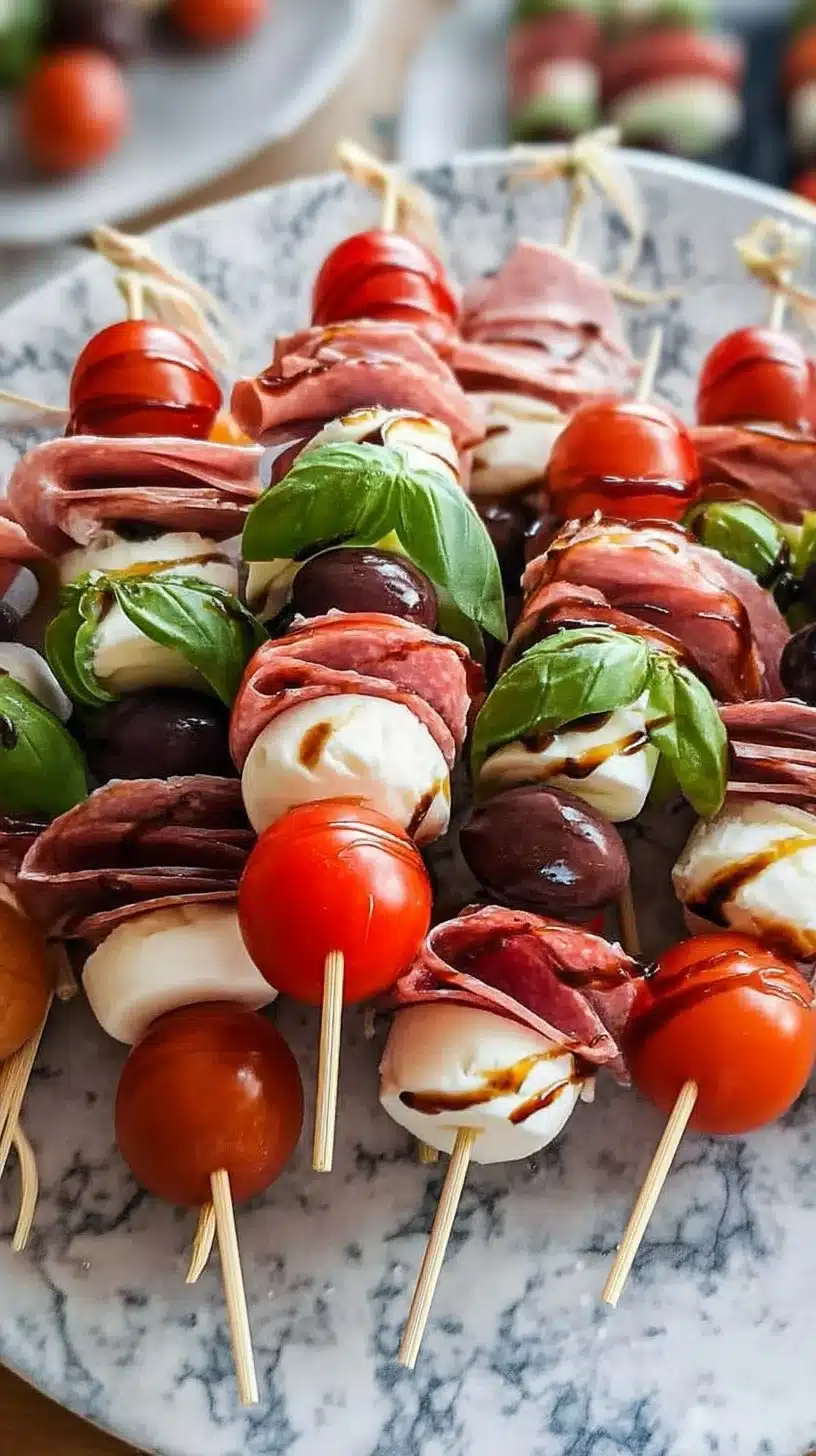 Affectionate Antipasto Skewers