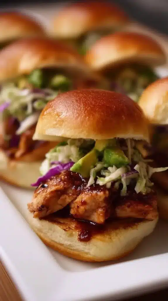 BBQ Chicken Sliders with Avocado Slaw 2 bbq chicken sliders with avocado slaw 2026 03 31 144520 574x1024 1