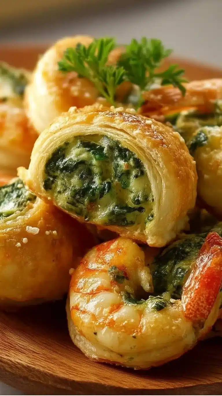 Delicious shrimp in coconut sauce garnished with herbs on a plate