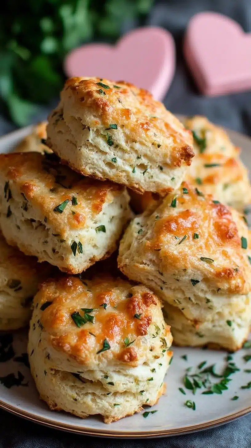 18 Delicious Valentine’s Day Finger Food Ideas 6 Savory Cheese and Herb Scones