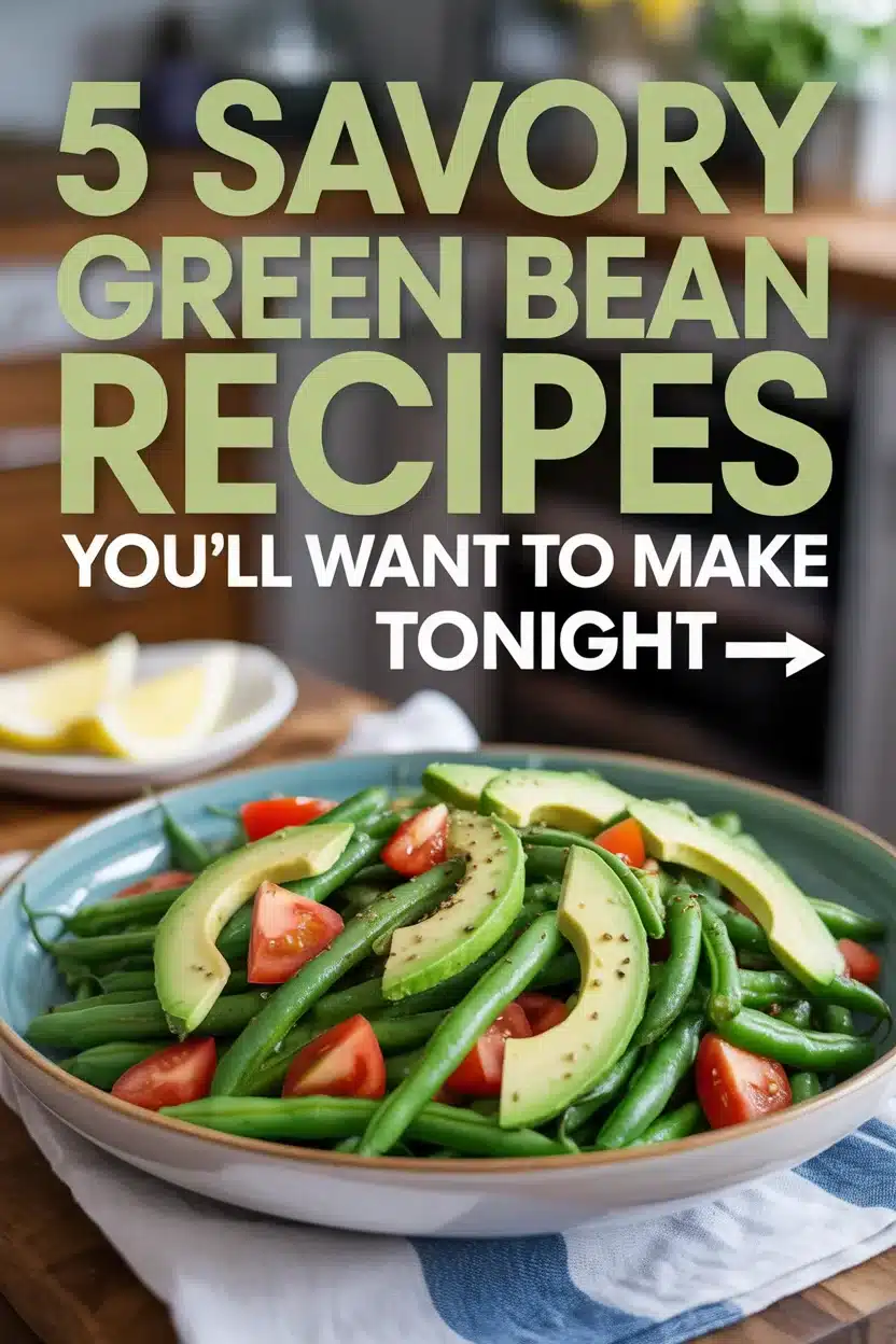 5 Savory Green Bean Recipes You’ll Want to Make Tonight 5 5 Savory Green Bean Recipes You’ll Want to Make Tonight