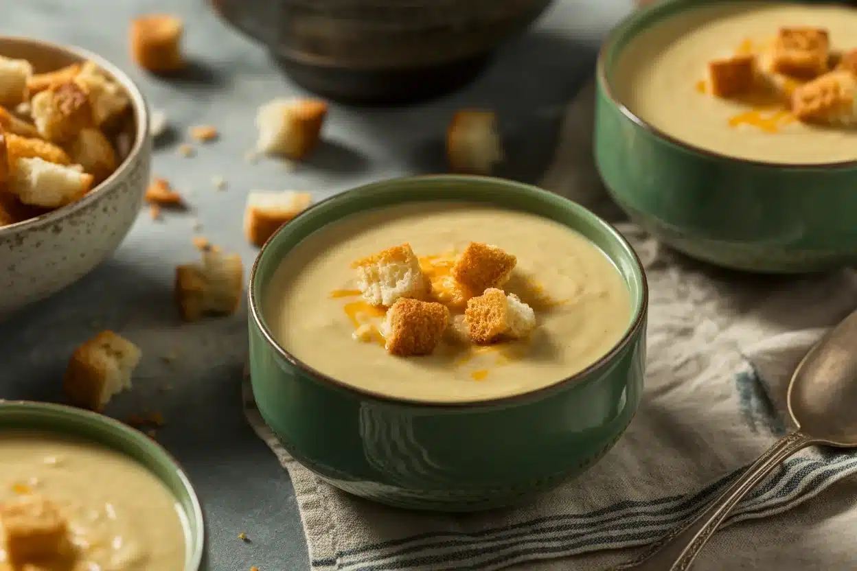 6 Simple Steps to Make Cozy Broccoli Cheddar Soup 2 broccoli cheddar soup